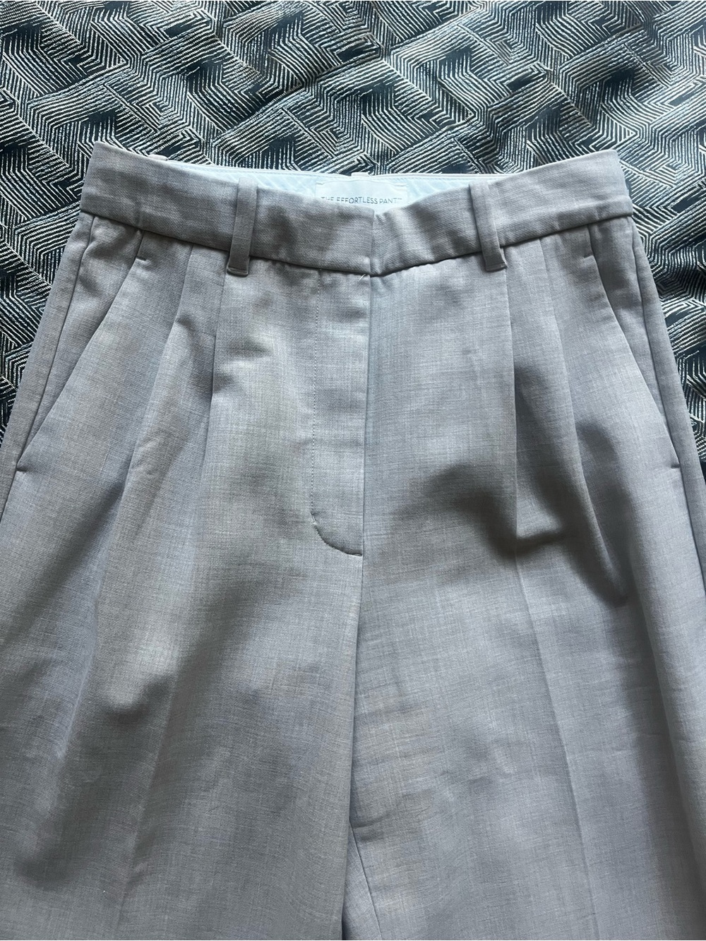 Aritzia Wilfred The Effortless Pant Size 8 Heather Oat Beige